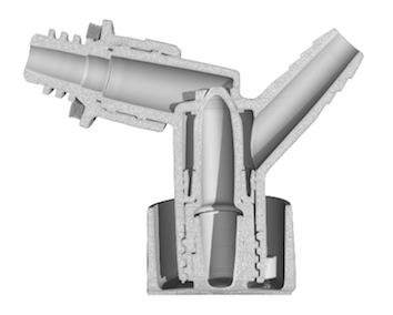 Roentgen Industrielle CT Fuegekontrolle eines Bauteils