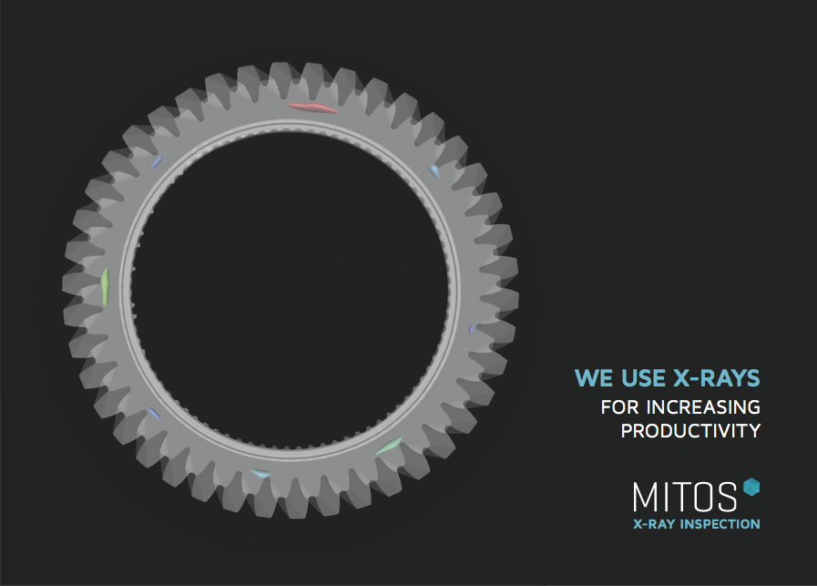 Void analysis of a plastic part with industrial ct imaging