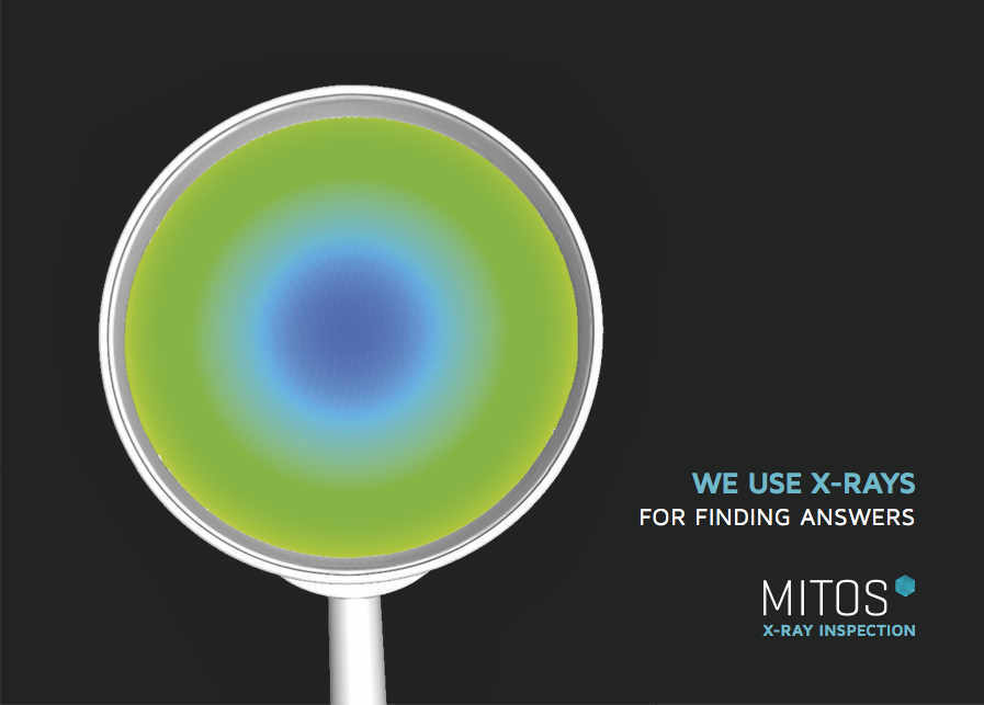 Wall thickness analysis of a magnifying glass with X-ray micro ct imaging